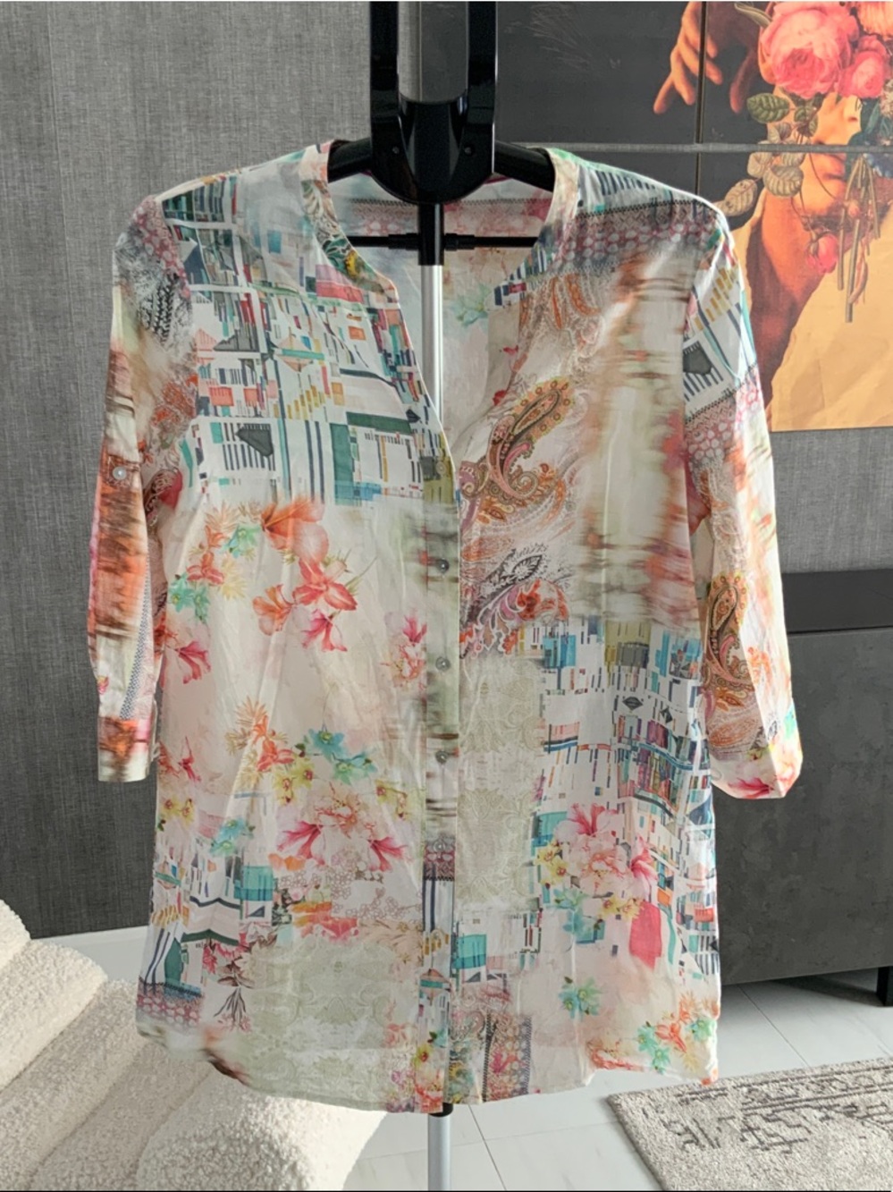 Steilmann Floral paisley, abstract pattern Tunic 8